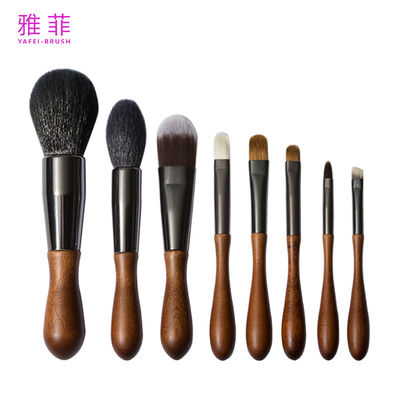 kaufen 281A25408 8PCS Kleines Make-up-Pinsel-Set Mini-Reise-Make-up-Pinsel-Set mit Make-up-Tasche Online-Herstellung