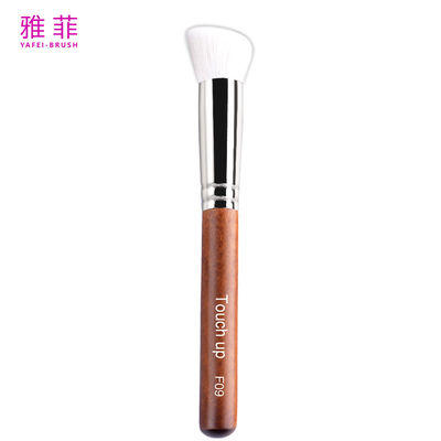 kaufen F09 Flussige, dichte, weiße, natürliche Ziegenhaar-Make-up-Bürste Online-Herstellung