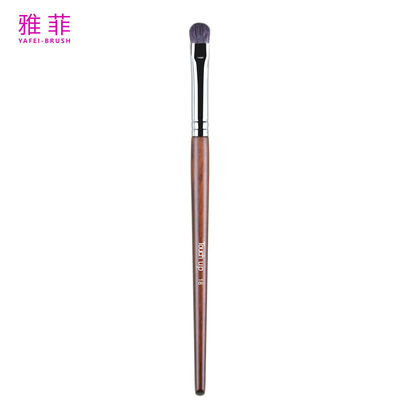 kaufen BESCHMERKEN 18 Custom LOGO Faltenflecke Schatten Wimpern Augenbrauen Make-up Bürste Holzgriffe Online-Herstellung