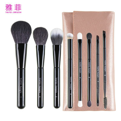 kaufen 286A18508 8 Stück professioneller Make-up-Bürste Set mit Tasche Kontur Pulver Concealer Blush Online-Herstellung