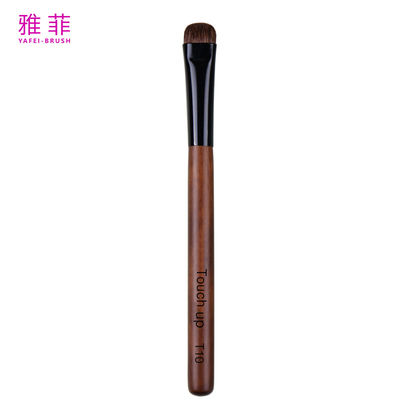kaufen T10 Augenfarbe Augenbraue Schwarzes Ponyhaar Profi-Make-up-Bürste Multifunktionales Holzgriff Online-Herstellung
