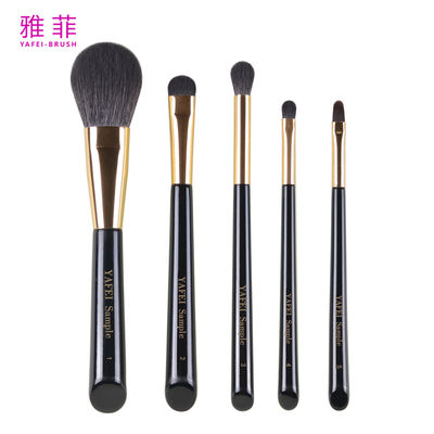 kaufen 291A01205 Kit mit 5 tragbaren Make-up-Pinseln für Reisen, individuelles Logo, Make-up-Pinsel-Set Online-Herstellung
