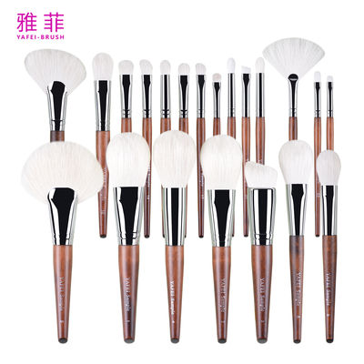 kaufen 282A18023 Luxus 23 Stück Make-up-Bürsten Tierhaar professionelle Make-up-Bürste Set Privatetikett Custom Logo Online-Herstellung