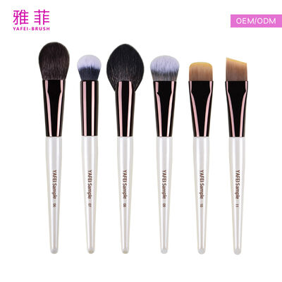 kaufen Make-up-Bürsten-Set mit weichen synthetischen Bristeln, langlebigen Griffe und vielseitigen Bürsten für alle Make-up-Anwendungsbedürfnisse Online-Herstellung