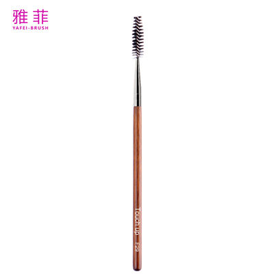 F29 Synthetische Haare Gesichtsmake-up Bürsten Locken Wimpern Bürsten mit Holzgriffe