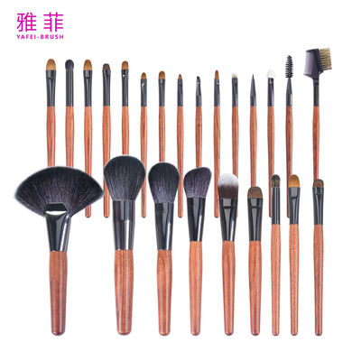 204A14024 24PCS professionelles Make-up-Bürste-Set OEM ODM mit Make-up-Tasche