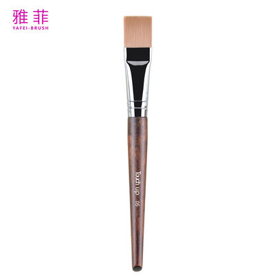 TOUCH UP 05 High-End Ultra Fein dünn Flach Flüssig Grundstück Bürste Synthetische Haare Kupfer OEM ODM Hersteller