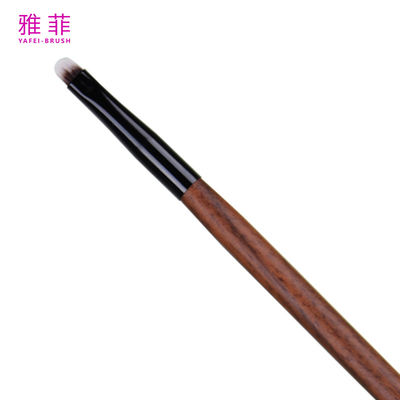 T20 Anpassung Ultra dünn eng fest Bristle Flat Concealer Bürste Synthetische vegane handgefertigte Make-up-Bürste