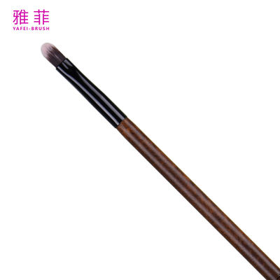 T21 Präzisions-Concealer-Lidschatten Dünn Straff Fest Synthetisch Vegan Borsten Handgefertigter Make-up Pinsel Fabrik