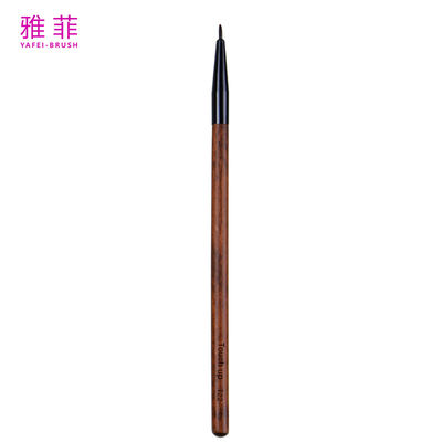 T22 OEM ODM Nylon Bristle Holzgriffe Extrem feine Eyeliner Bürste Hochwertige Produkte