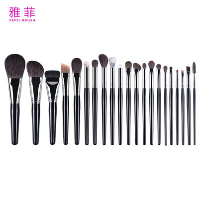 293A07026 Natural Animal Hair Makeup Brushes 26Pcs Professional Makeup Brush Set